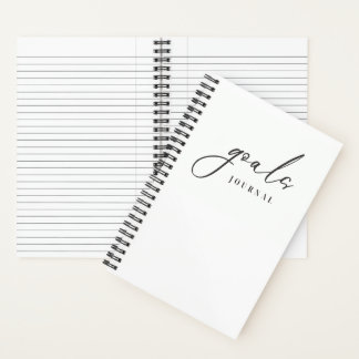 Goals Journal Notizblock