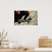 Goals Motivierend Poster Print (Küche)