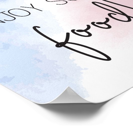 Goals oder Bows Genießen Sie ein paar Genusssymbol Poster (Ecke)