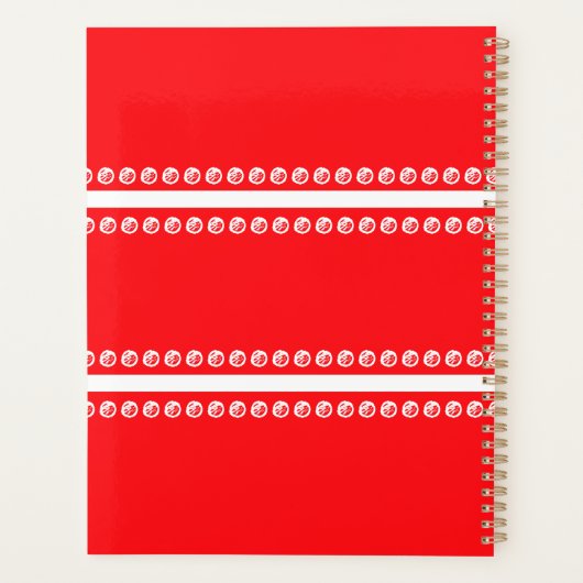 Goals Plans Dreams roter Planer (Rückseite)