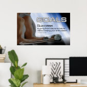 Goals Poster (Heimbüro)
