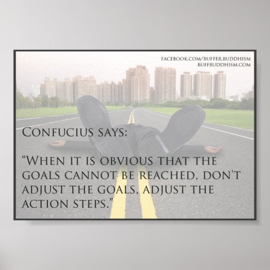 Goals Poster (Vorne)