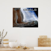 Goals Poster (Küche)