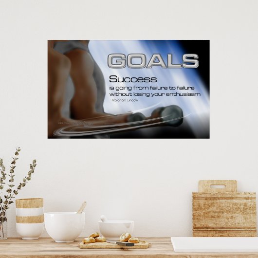 Goals Poster (Küche)