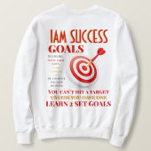 GOALS SWEATSHIRT (Design Rückseite)