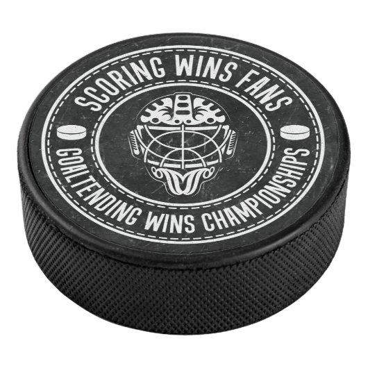 Goaltening gewinnt Hockey Puck (3/4)