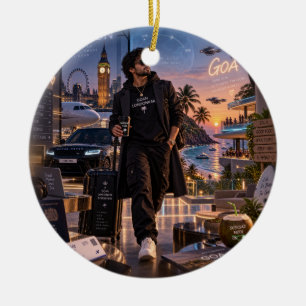 Goan Londoner • Zwei Städte, eine Seele • Gleiche  Keramik Ornament