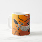 Goanna Dreaming Kaffeetasse (Vorderseite Links)
