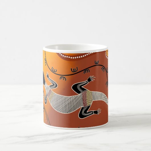 Goanna Dreaming Kaffeetasse (Mittel)
