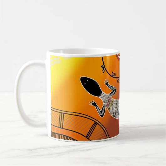 Goanna Dreaming Kaffeetasse (Links)
