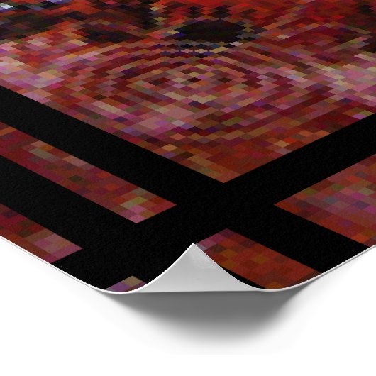 Goanna Dreaming Poster (Ecke)