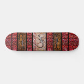 Goanna Dreaming Skateboard. Skateboard (Horizontal)