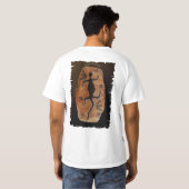 GOANNA DREAMTIME Australian Aborigine Art T - Shir T-Shirt (Schwarz voll)