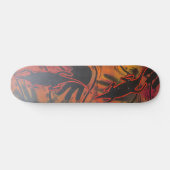 Goanna-Skateboarddeck der Aborigine Skateboard (Horizontal)