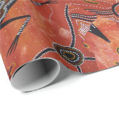 Goanna Territory 2 Wrapping Paper Geschenkpapier (Rolleneckpunkt)