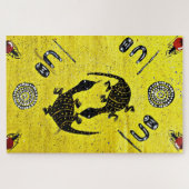 Goanna und Honey Ants Bushtucker Puzzle (Horizontal)