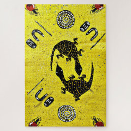 Goanna und Honey Ants Bushtucker Puzzle