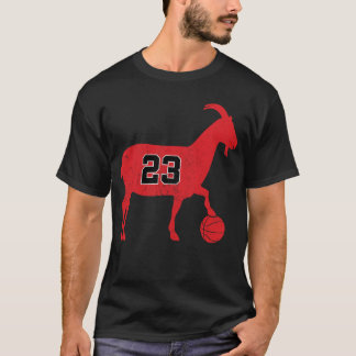 GOAT 23 Funny Basketball T-Shirt