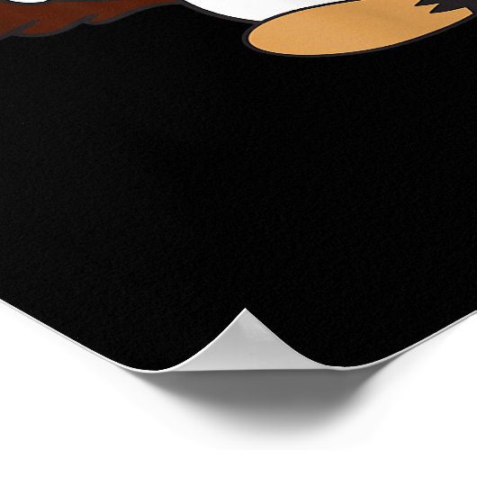 Goat Baphomet Halloween-Geschenk Poster (Ecke)