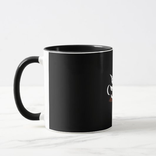 Goat Baphomet Halloween-Geschenk Tasse (Links)