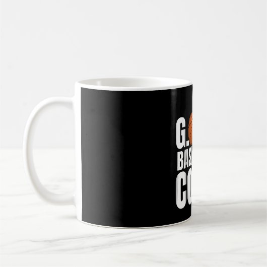Goat Basketball Coach Geschenk Kaffeetasse (Links)