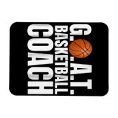 Goat Basketball Coach Geschenk Magnet (Horizontal)