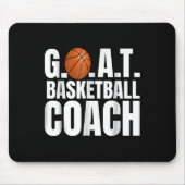 Goat Basketball Coach Geschenk Mousepad (Vorne)
