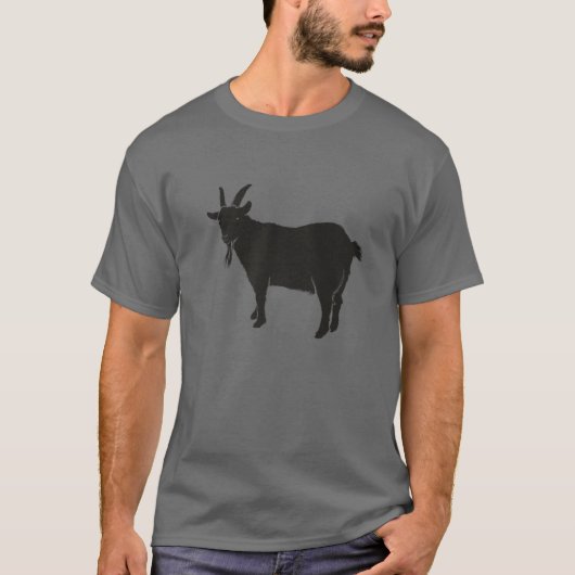 Goat Bauer Black Billy Goat Landkreis Fair T-Shirt (Vorderseite)