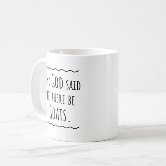 Goat Bauer Eigentümer Lover Geschenk Idee Kaffeetasse (Vorderseite Links)