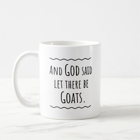 Goat Bauer Eigentümer Lover Geschenk Idee Kaffeetasse (Links)