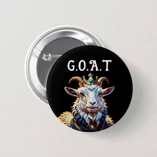 GOAT bester aller Time Champions Bester Button (Vorne & Hinten)