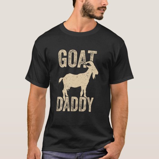 Goat Daddy, der Bestste Vater aller Zeiten Funny F T-Shirt (Vorderseite)