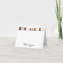 Goat Dankeschön-Karten