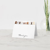 Goat Dankeschön-Karten (Vorderseite)