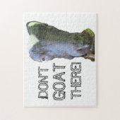 Goat "DON'T GOAT THERE!" Puzzle (Vertikal)