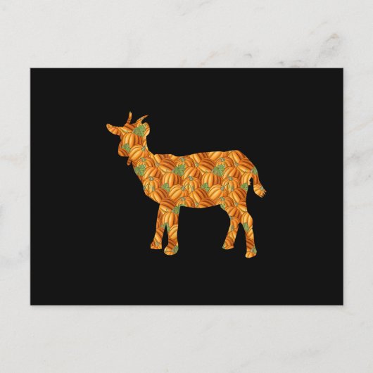Goat Easy Halloween Kostümgeschenk Postkarte (Vorderseite)