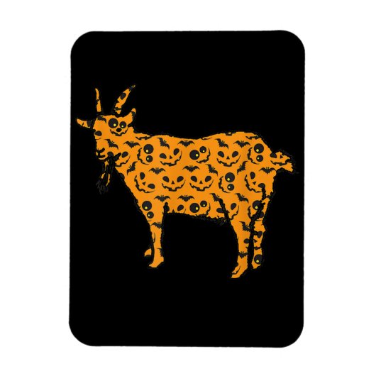 Goat Easy Halloween Magnet (Vertikal)