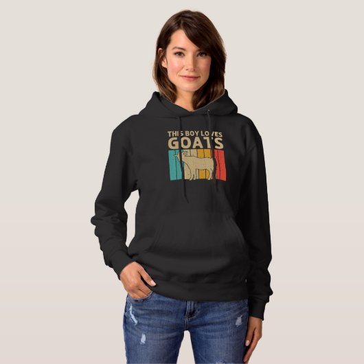Goat For Boys Kids Men Goat Whisperer Hoodie (Vorne ganz)