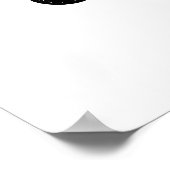 Goat Forth Young Man Funny Animal Pub Poster (Ecke)