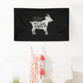 Goat Geschenke für Goat Lovers Funny Banner (Insitu)