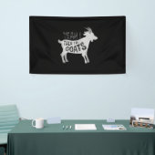 Goat Geschenke für Goat Lovers Funny Banner (Messeveranstaltung)