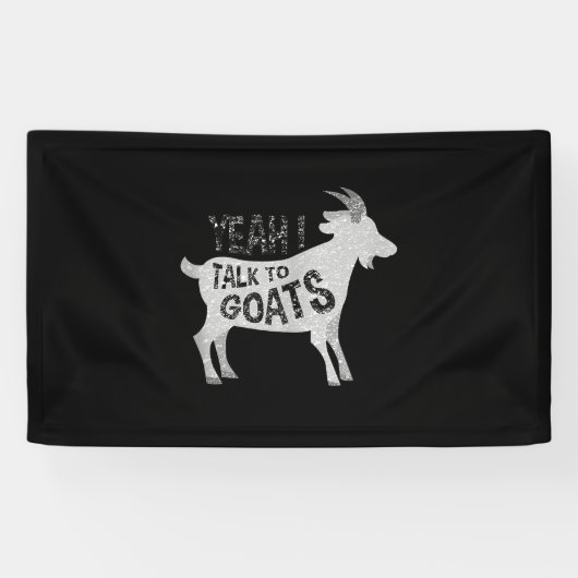 Goat Geschenke für Goat Lovers Funny Banner (Horizontal)