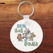 Goat Grand Kids - Oma Schlüsselanhänger (Vorderseite)