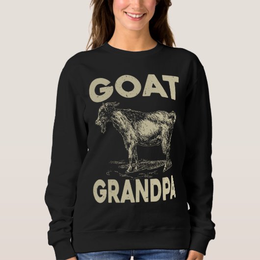 Goat Grandpa Sweatshirt (Vorderseite)