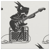 Goat Guitarist Stoff (Nahaufnahme)