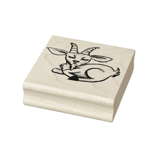 Goat                                               gummistempel (Stempel)
