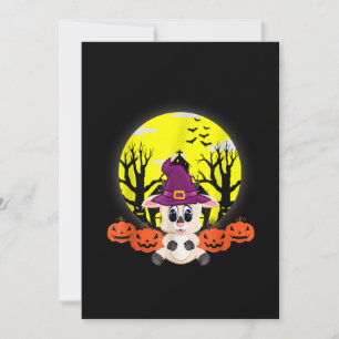 Goat Halloween Pumpkin Funny Halloween Kostüm Feiertagskarte