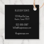 GOAT Handmade Geschenksoaps Loops Candy CUSTOM Han Geschenkanhänger (Rückseite)