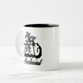 GOAT Husband Graffiti Style Zweifarbige Tasse (Vorderseite Links)