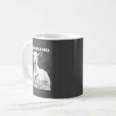 Goat I Almost Gave A For Funny Farm Animal Meme Kaffeetasse (Vorderseite Links)